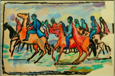 Rider by August Macke